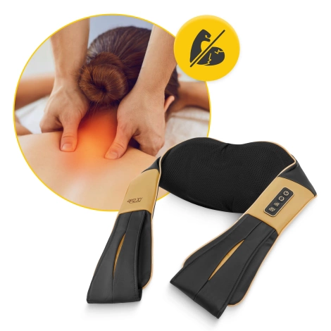 Bezdrátový masážní přístroj na krk SHIATSU ULTRA+