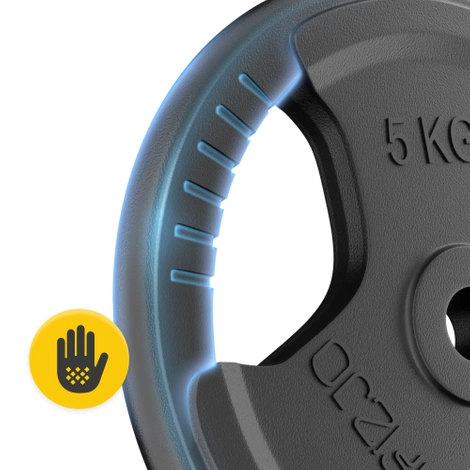 Litinová závaží 2 x 5 kg