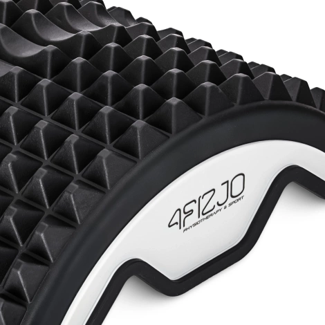 Opěrka pro masáž a protažení zad černo-šedá