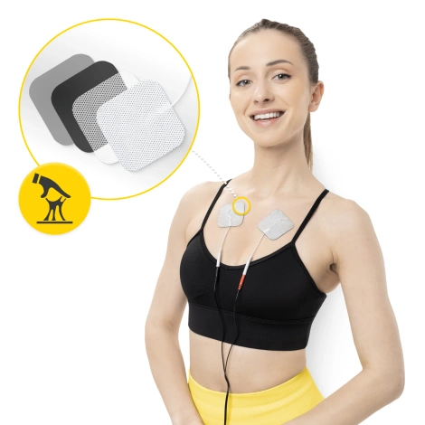 Náhradní gelové elektrody pro elektrostimulační přístroje 20 ks.