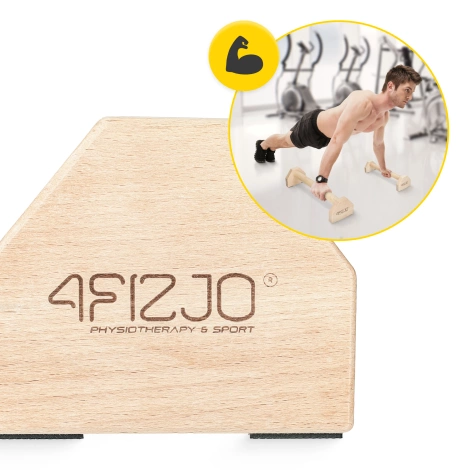 Dřevěné podpěry na kliky