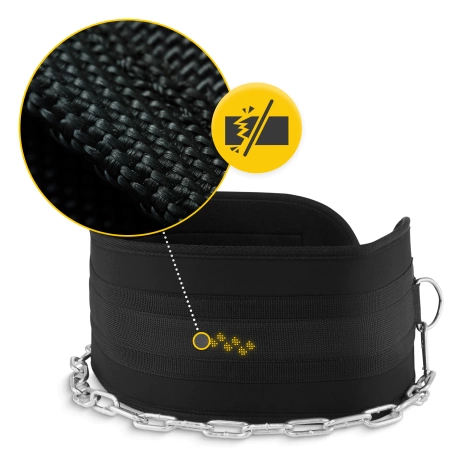 Zátěžový pás Dip Belt 80 cm