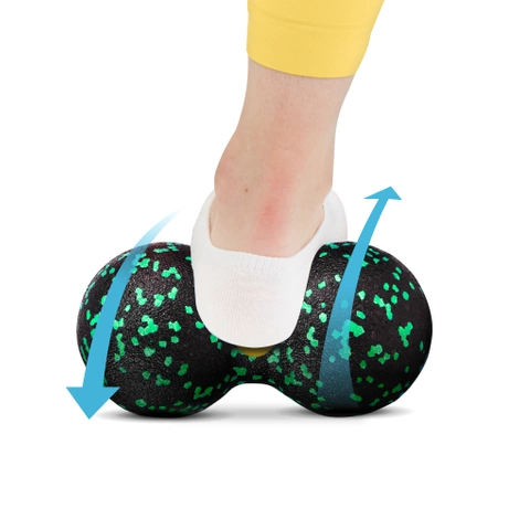 Dvojitý masážní míč EPP 8 cm