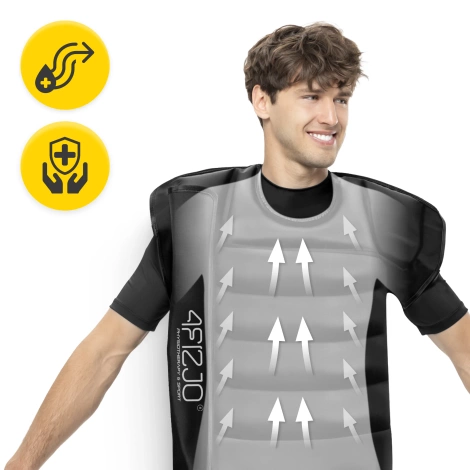 Kompresní lymfodrenážní vesta C6