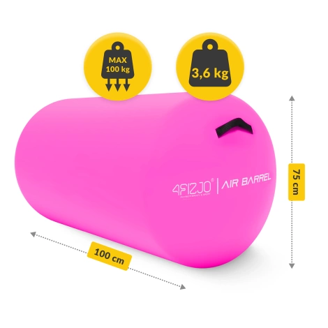 Nafukovací gimnastický váleček AIR BARREL 75 cm