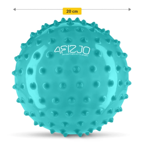 Rehabilitační míček s bodlinkami 20 cm