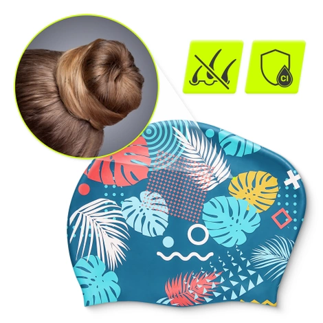 Dámská plavecká čepice TSUNAMI LEAFS
