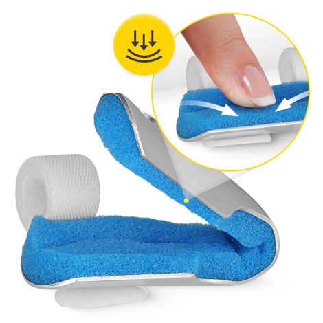 Duralová dlaha pro fixaci prstu MED S