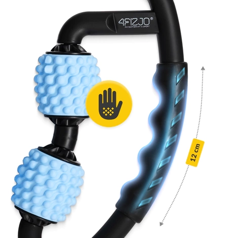 Masážní váleček na tělo modrý