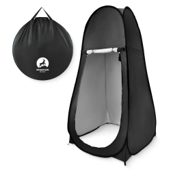 Převlékací stan Mountain Goat černý