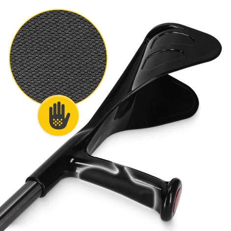 Ortopedické berle PRO černé