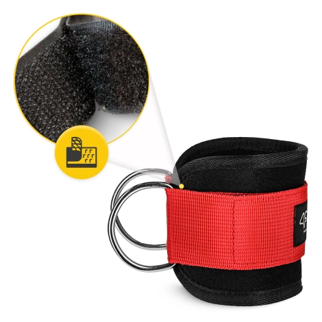 Kotníkové adaptéry 2 ks. červené