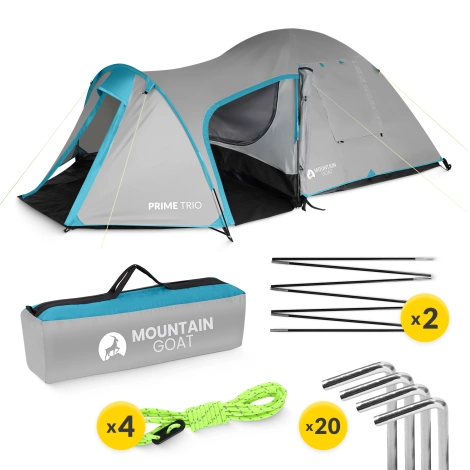 Turistický stan pro tři PRIME TRIO MOUNTAIN GOAT