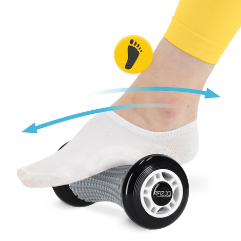 Masážní váleček SPIKE ROLLER šedý