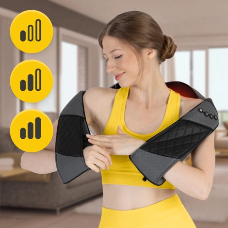 Masážní přístroj na krk SHIATSU LUXURY+ s elegantní taškou