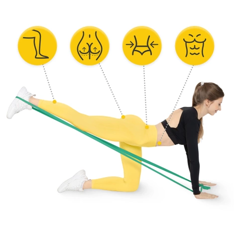 Rehabilitační páska FLAT BAND 5-8 kg