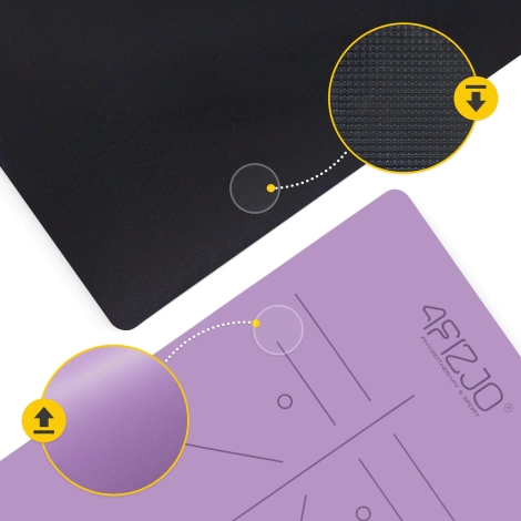 Kaučuková podložka na jógu YOGA MAT 4 mm