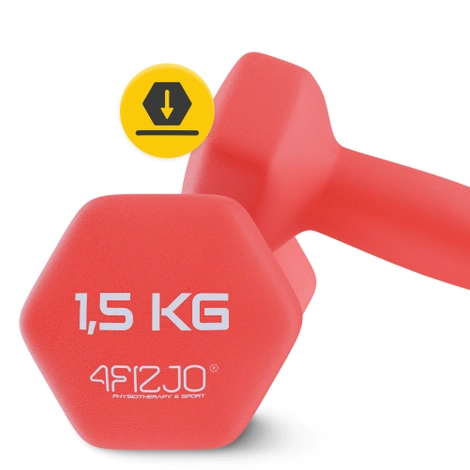 Jednoruční činky Classic 2 x 1,5 kg