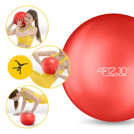 Míč na pilates 22 cm červený