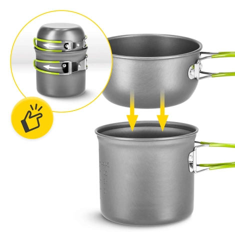 Sada kempingového nádobí MOUNTAIN GOAT