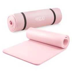 Podložka na cvičení YOGA MAT NBR 1 cm 180 × 60 × 1 cm růžová