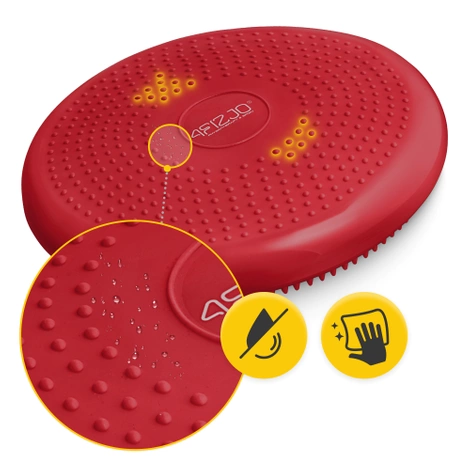 Senzomotorický polštář PRO+ 33 cm červený