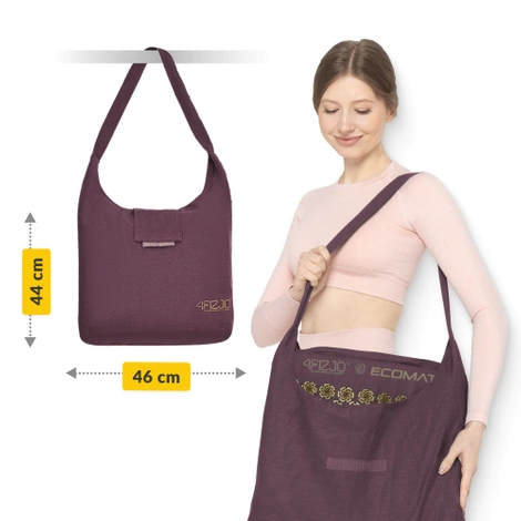 ECO akupresurní podložka s pohankovými slupkami a kokosem