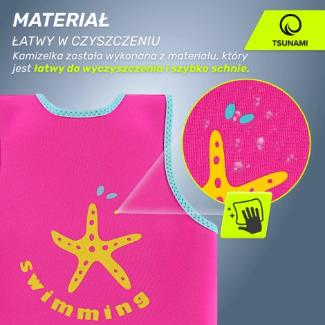 Plovací vesta pro děti ve věku 3–6 let TSUNAMI