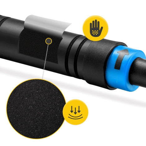 Rozpěrná dveřní hrazda modrá