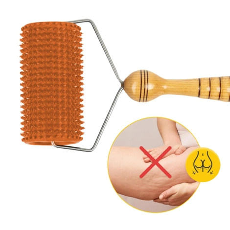 Masážní váleček Lyapko 5,0 bez niklu oranžový