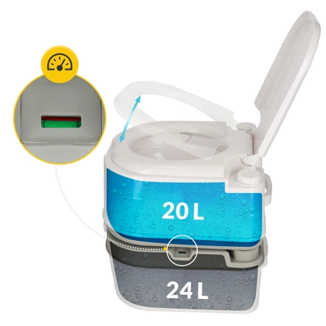 Přenosná chemická WC 24L