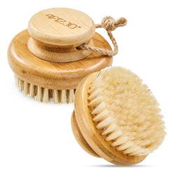 Masážní kartáč na sucho pro jemnou pokožku