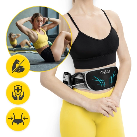 Elektrostimulátor na břicho EMS