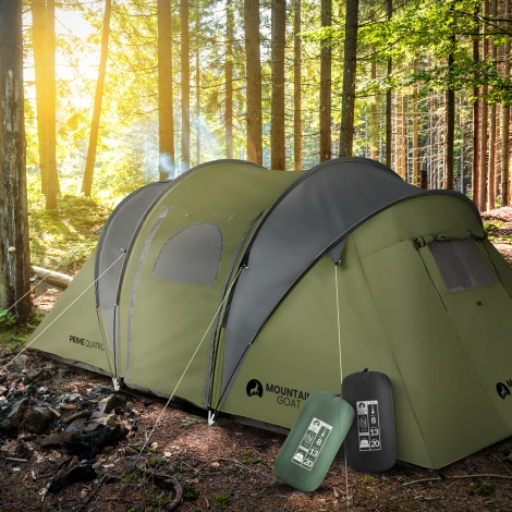 Turistický stan pro tři PRIME QUATRO MOUNTAIN GOAT