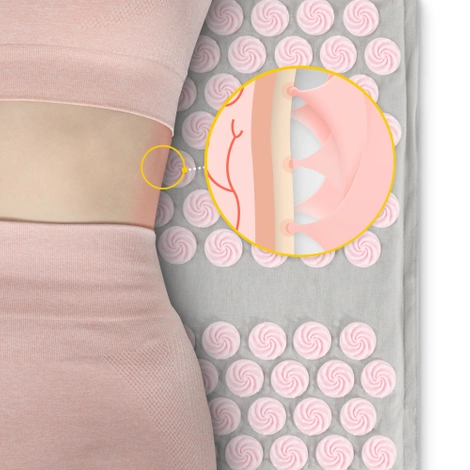 ECO Akupresurní podložka s pohankovými slupkami a kokosem