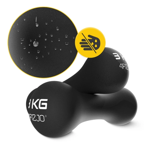 Jednoruční činky 8-shape 2 x 3 kg