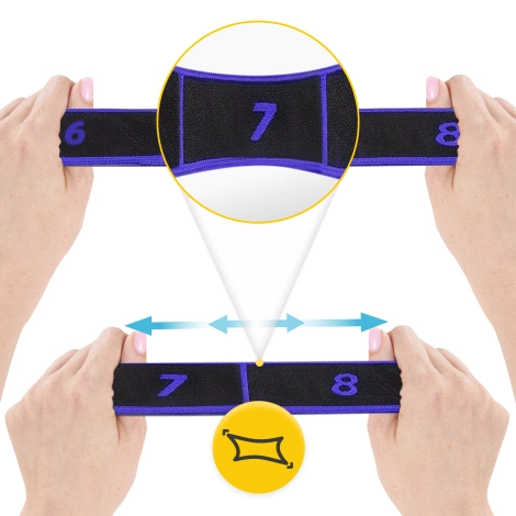 Páska na protahování svalů 90 cm