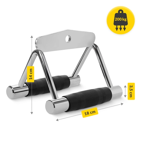 Pogumovaný veslovací obouručný úchop