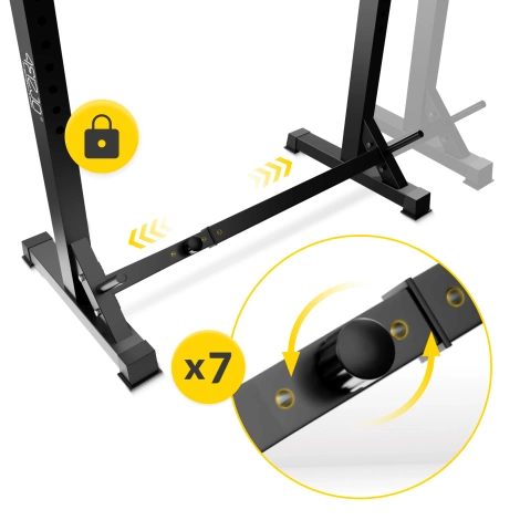 Nastavitelný posilovací stojan PRO