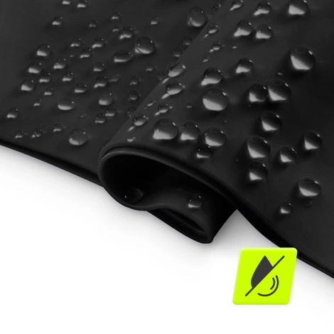 Plavecká čepice unisex TSUNAMI černá