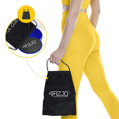 Klouzavé disky na cvičení SLIDE 2 ks. modré