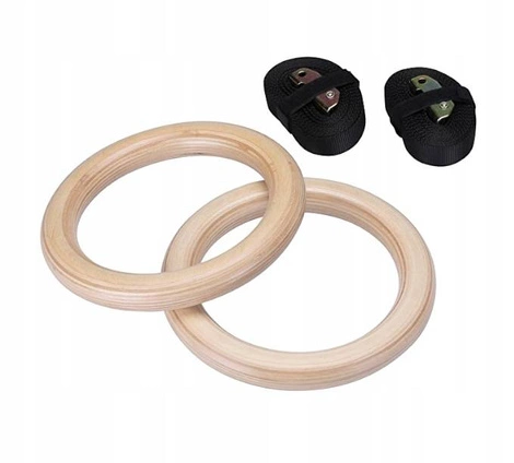 Dřevěné gymnastické kruhy