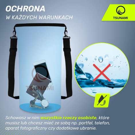 Voděodolný pytlík 20 litrů TSUNAMI