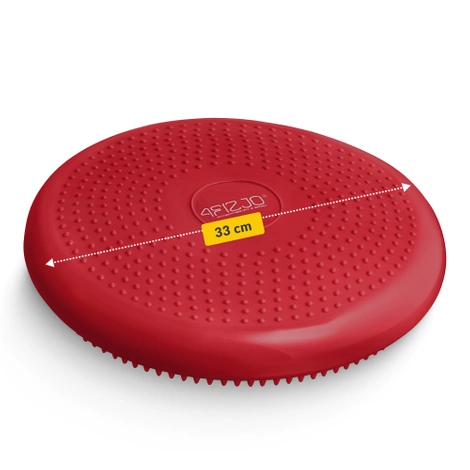 Senzomotorický polštář PRO+ 33 cm červený