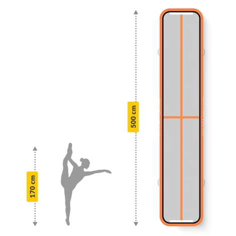 Akrobatická dráha AIR MAT 6 x 1 x 0,15 m