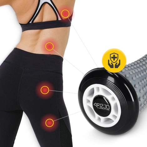 Masážní váleček SPIKE ROLLER šedý