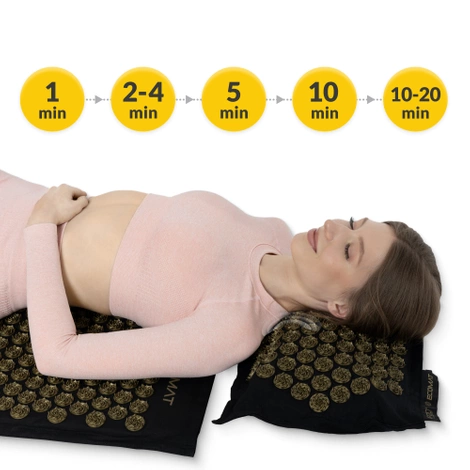 ECO Akupresurní podložka s pohankovými slupkami a kokosem