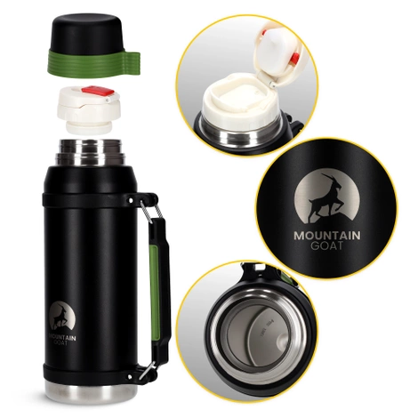 Turistická termoska na kávu a čaj 2 litry