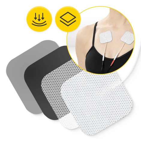 Náhradní gelové elektrody pro elektrostimulační přístroje 30 ks.