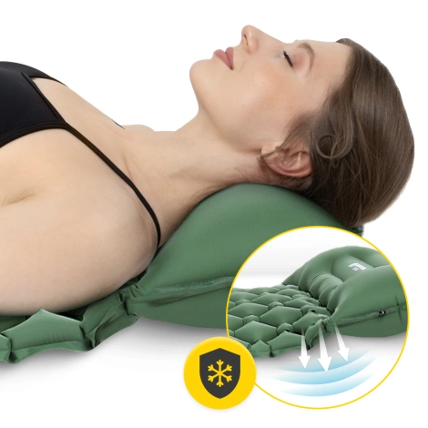 Nafukovací turistická matrace pro jednoho samonafukovací MOUNTAIN GOAT